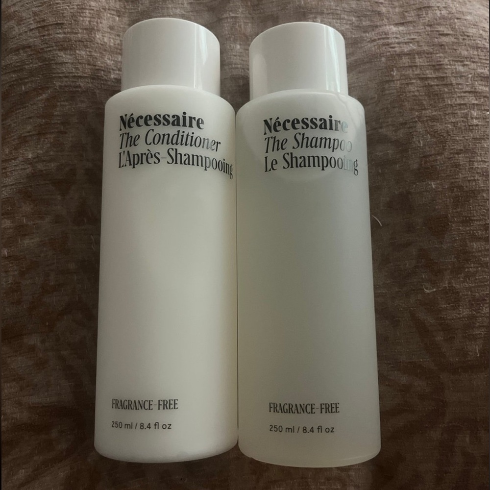 Nécessaire Fragrance-Free Shampoo & Conditioner Set